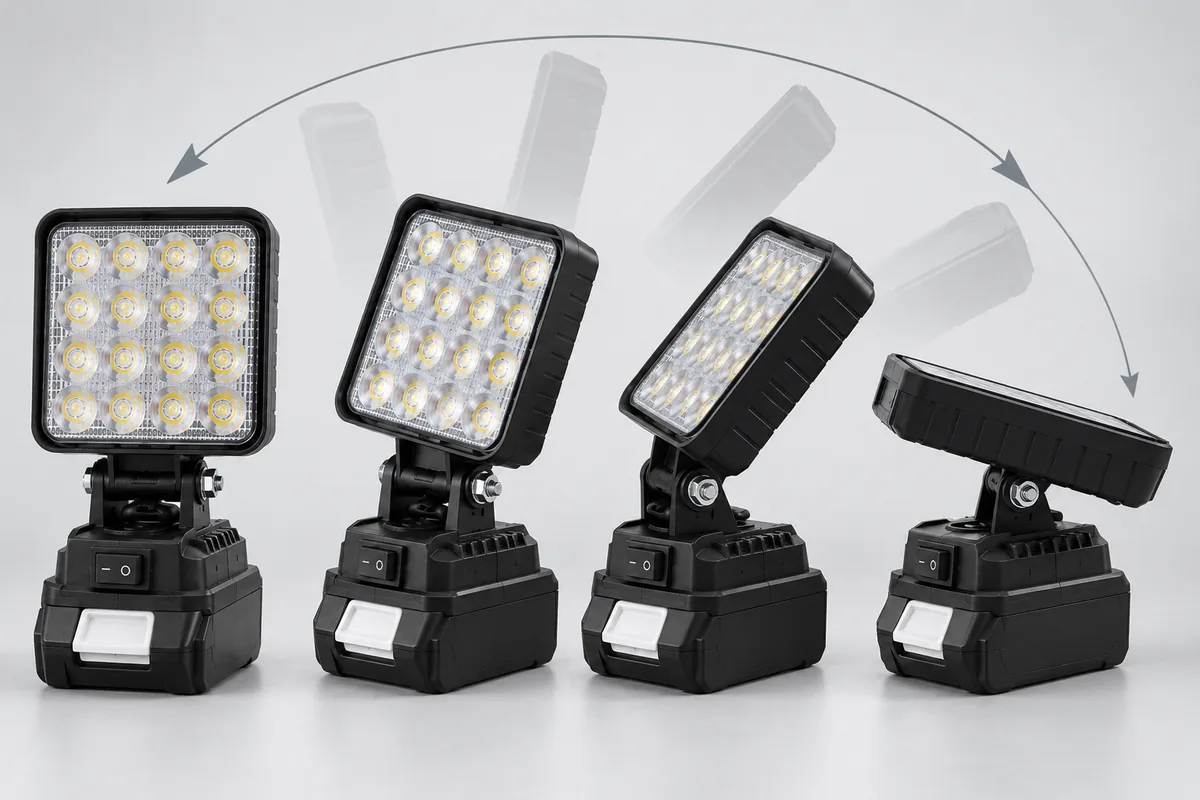 Регулювання кута LED-прожектора